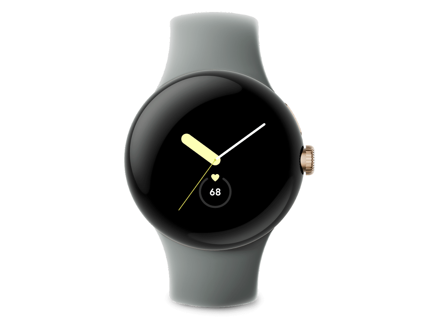 Смарт-часы Google Pixel Watch Champagne Gold/Hazel band