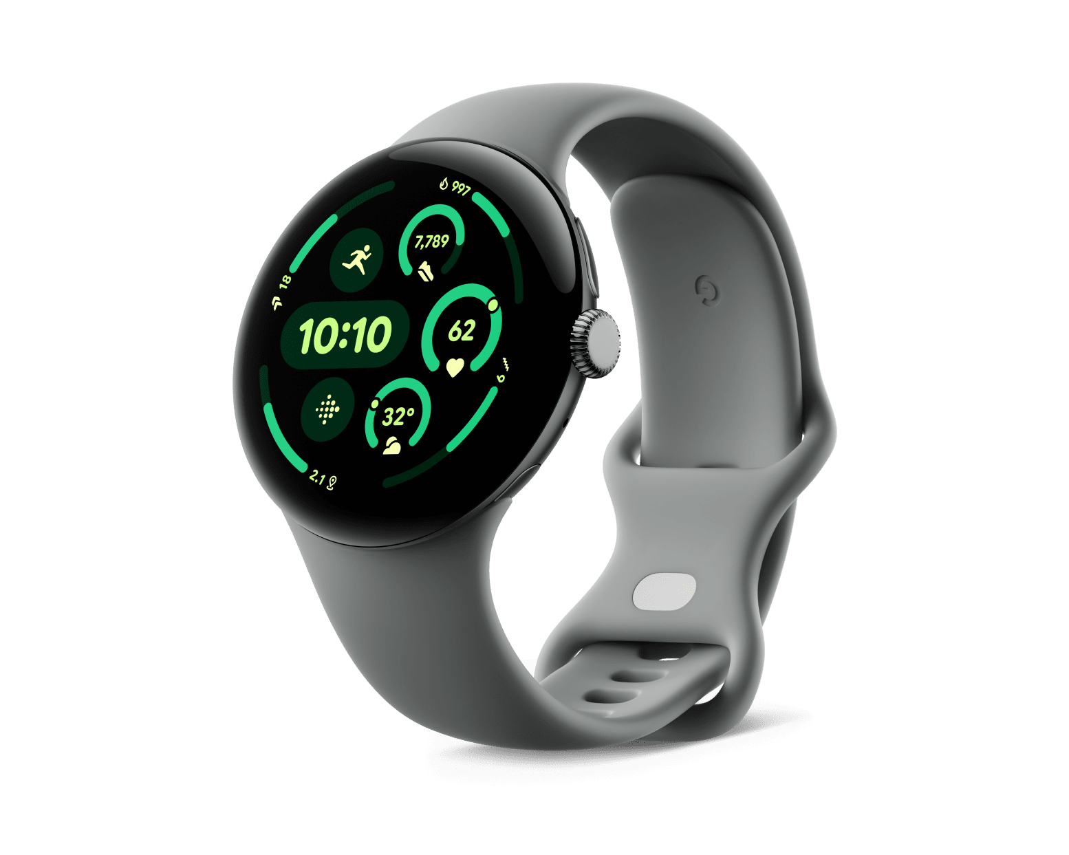 Смарт-часы Google Pixel Watch 3 45mm Matte Hazel Aluminum Case / Hazel Active Band