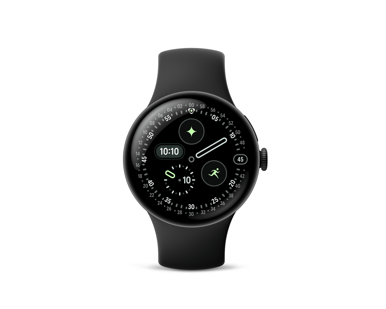 Смарт-часы Google Pixel Watch 4 41mm obsidian
